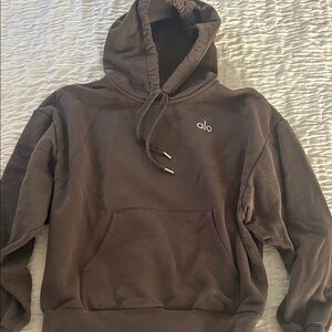 ALO Yoga Men's Chocolate Hoodie